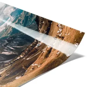 Exemple d'une finition d'un tirage photo